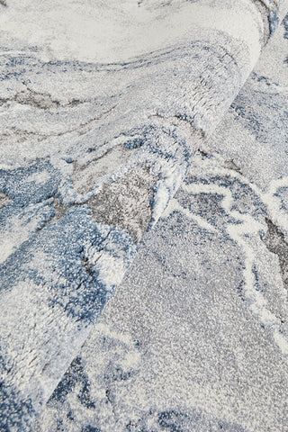 Mineral Blue Modern Rug