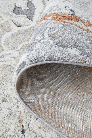 Mineral Rust Modern Rug