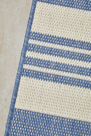 Newport Alvi Blue Runner Rug