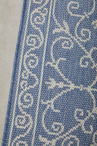 Newport Romy Blue Runner Rug
