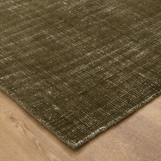 Harbour Olive Green Indoor Outdoor Rug