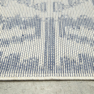 Patio Kuza Blue Runner Rug