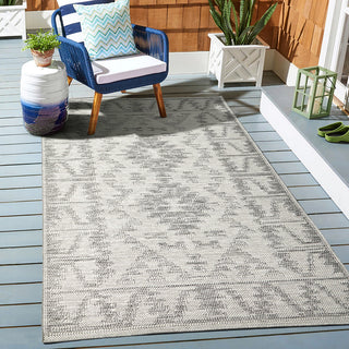 Patio Kuza Grey Indoor/Outdoor Rug