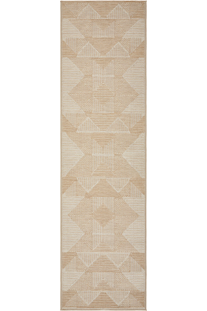 Patio Rico Natural Runner Rug | Simple Style Co