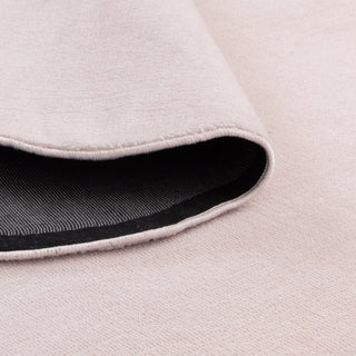 Ollie Scalloped Rug Pink