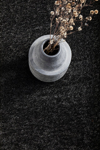 Sienna Black Shag Rug