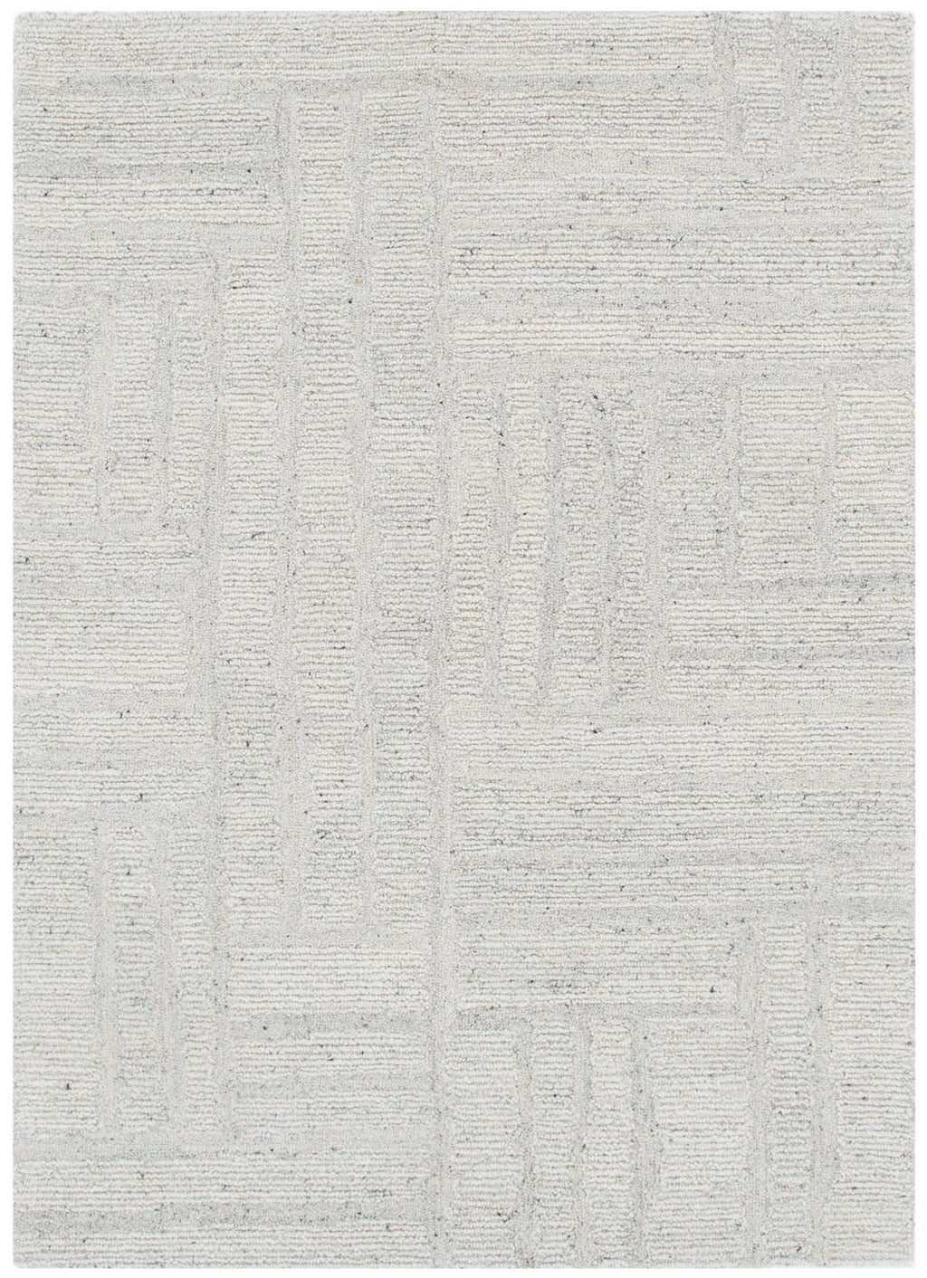 Seren Silver Modern Wool Rug – Simple Style Co