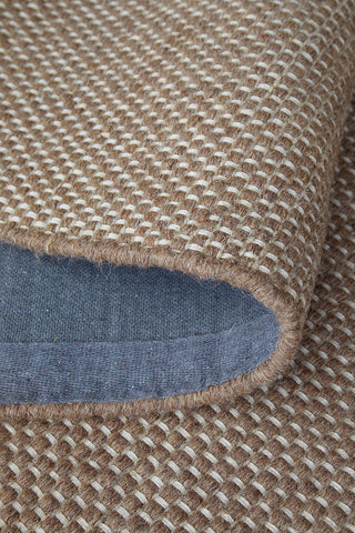 Steph And Gian Bark Walnut Runner Rug