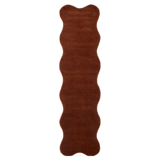 Ollie Scalloped Terracotta Runner