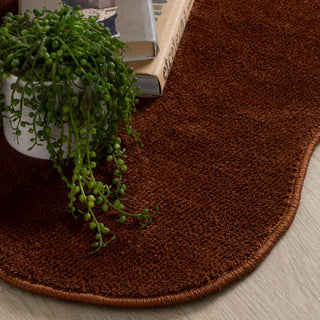 Ollie Scalloped Terracotta Runner