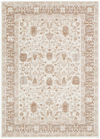 Sierra Oriental Border Beige Rug
