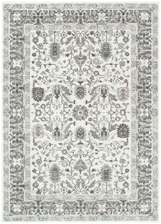 Sierra Oriental Border Grey Rug