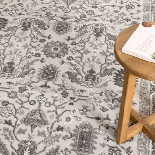 Sierra Oriental Border Grey Rug