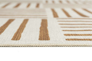 Anacortes Mustard Matchstick Indoor Outdoor Washable Rug