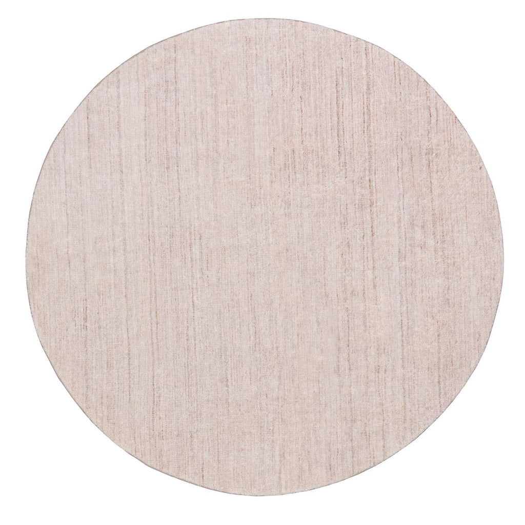 Anjo Beige Distressed Washable Round Rug – Simple Style Co