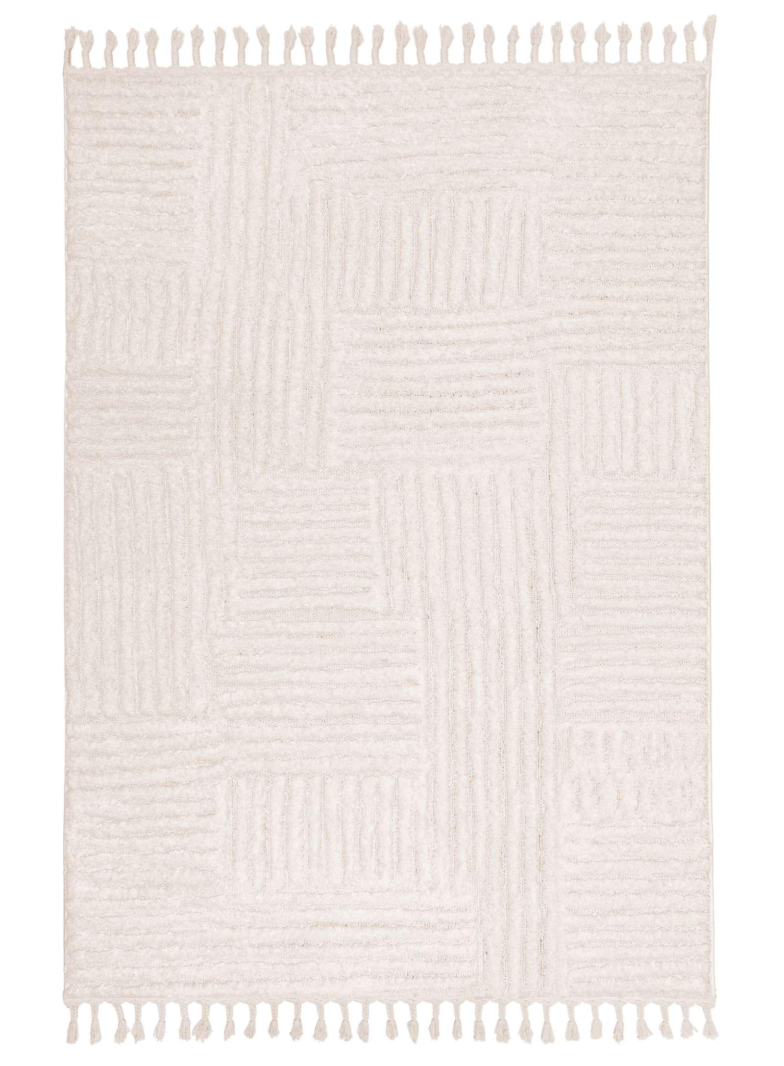 Arbori Ivory Abstract Rug