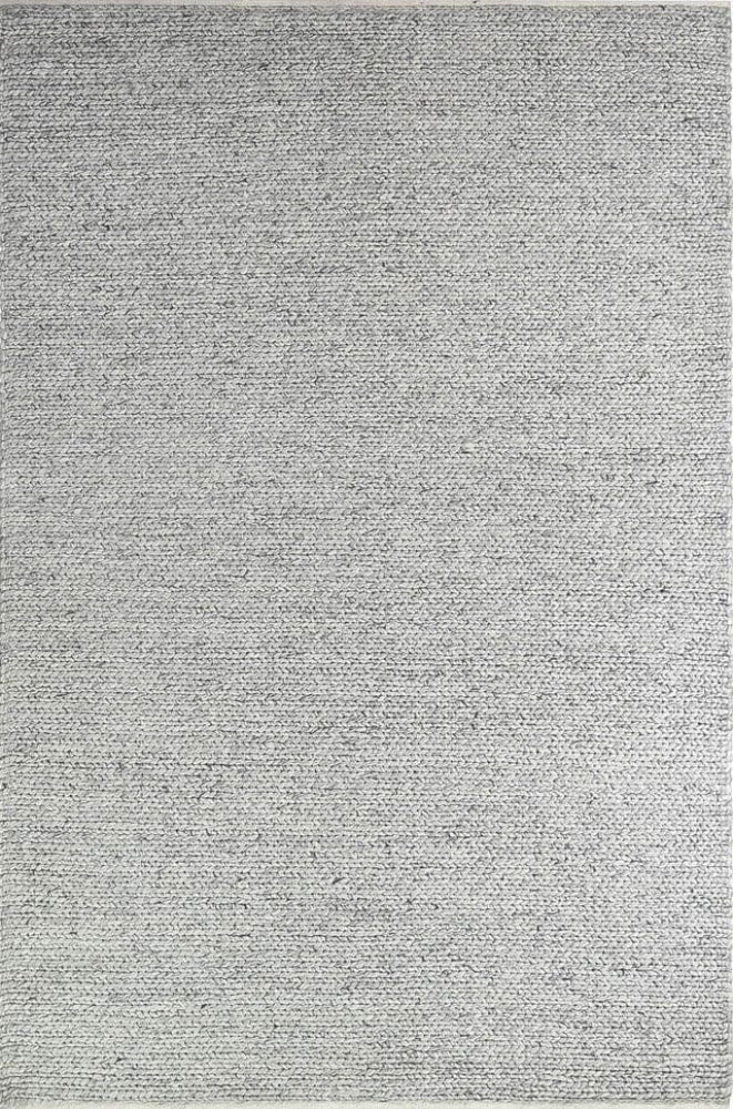 Aria Braided Grey Wool Rug - Simple Style Co