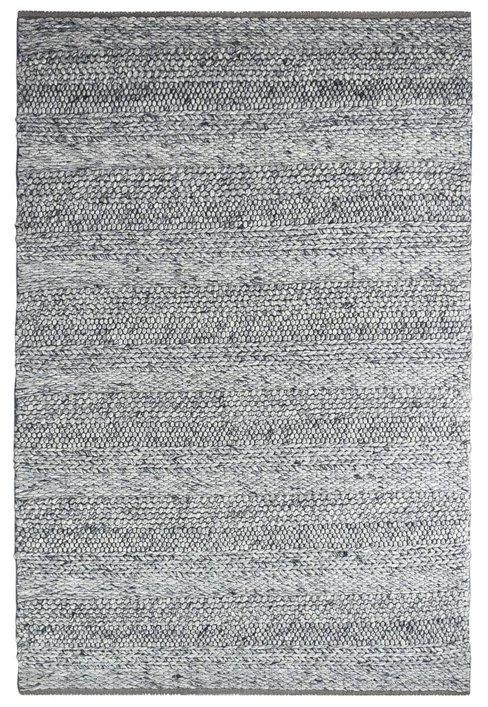 AUSTEX Rugs Normandy Grey Textured Wool Rug