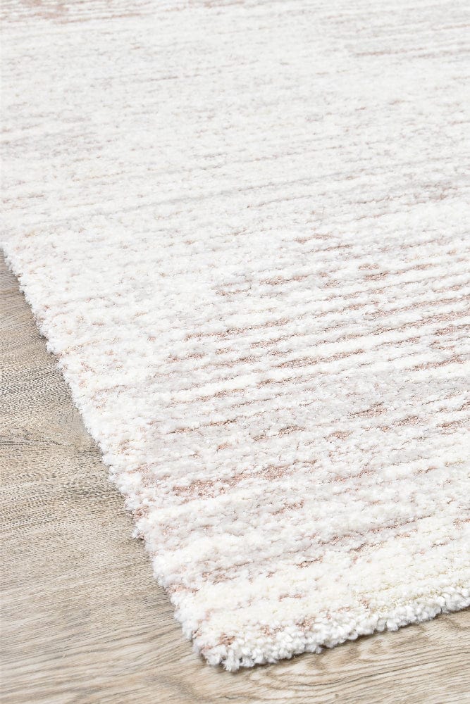Rayne Cream & Pink Berber Rug | Simple Style Co