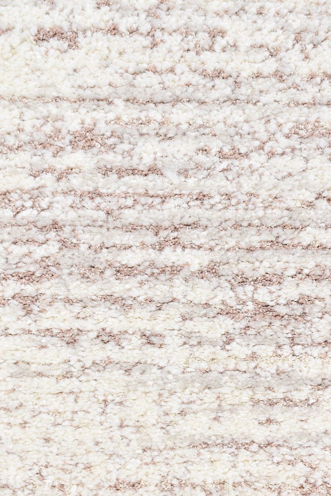 Rayne Cream & Pink Berber Rug | Simple Style Co