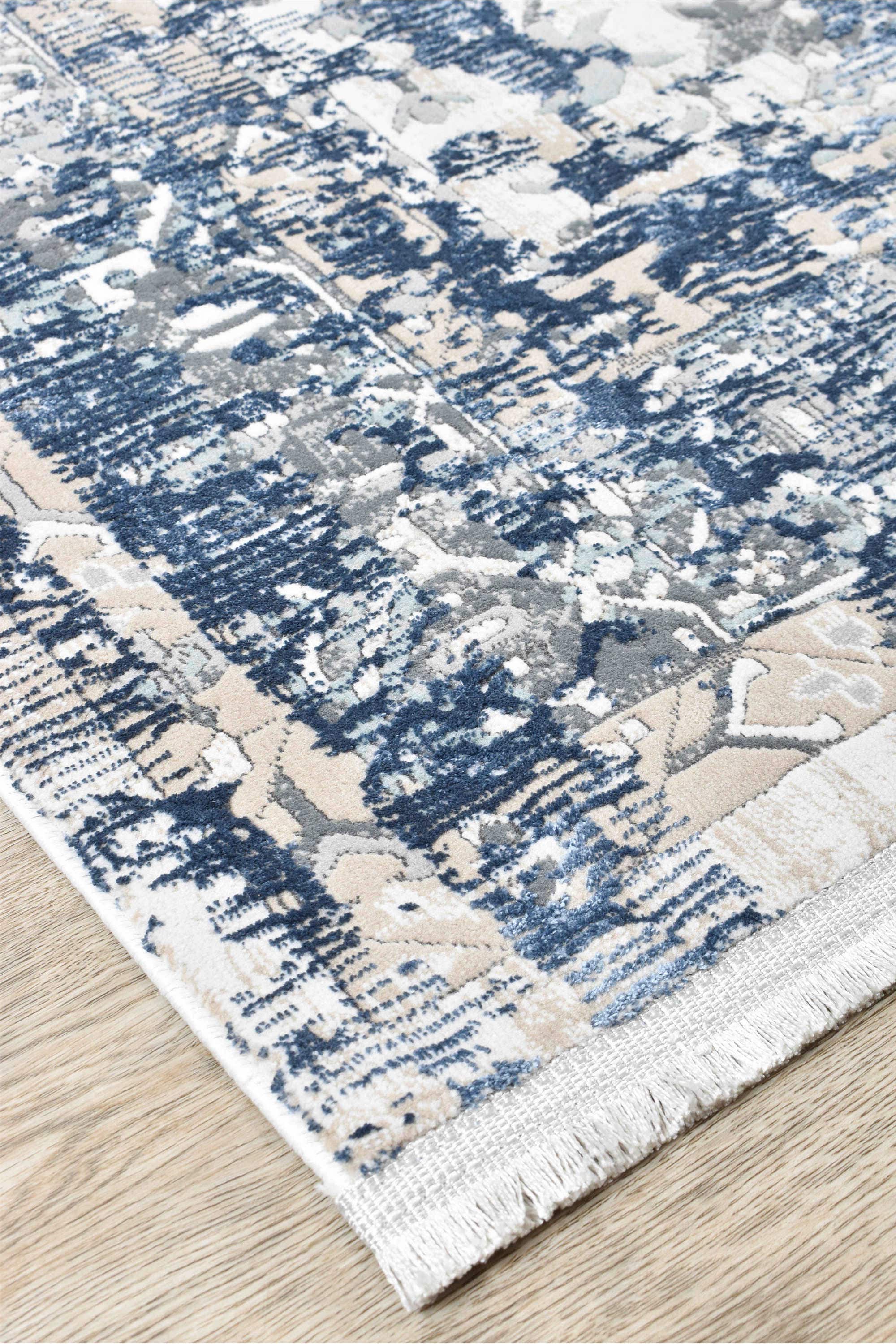 Rosalind Vintage Blue Rug | Simple Style Co