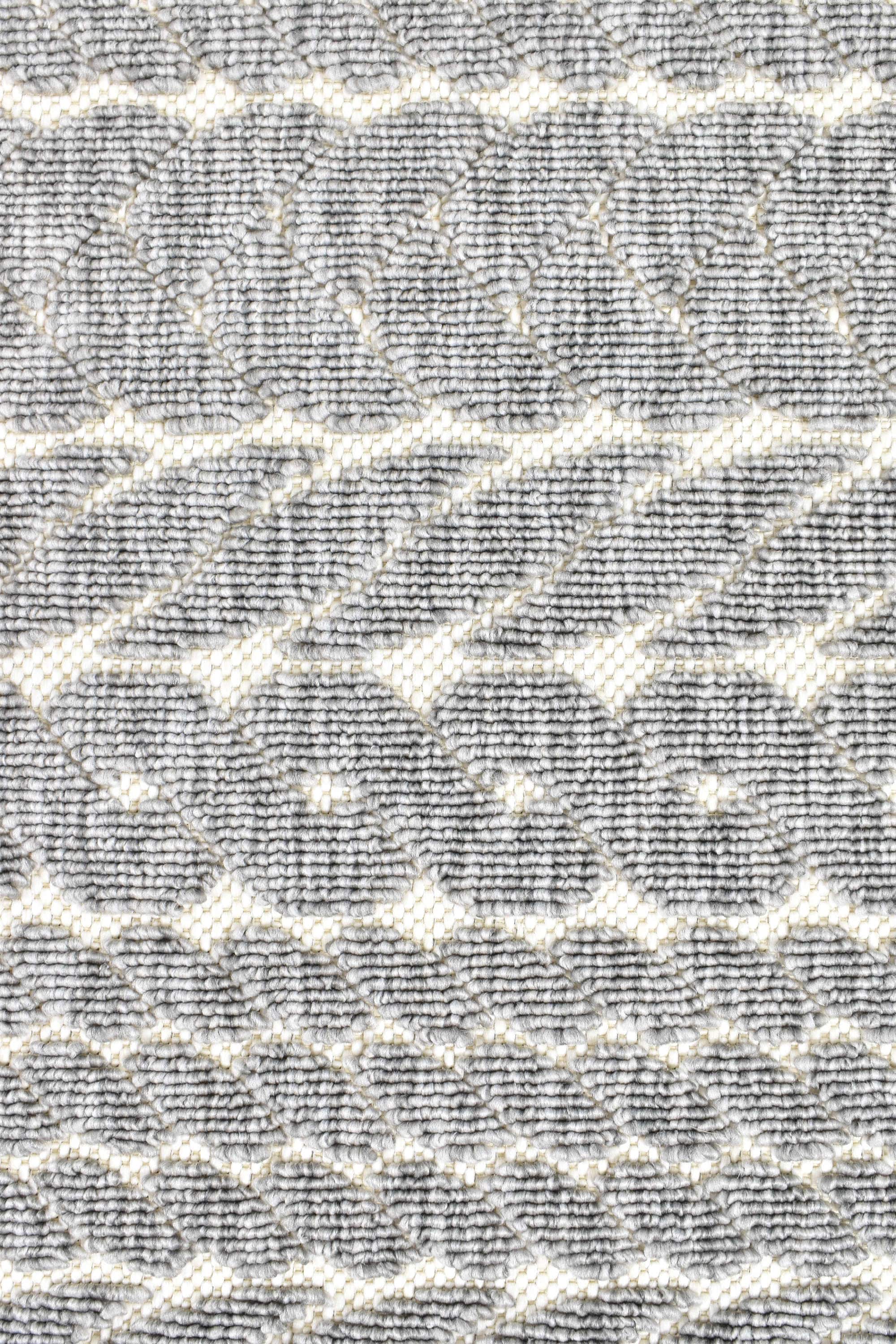 Visalia Grey & White Rug Simple Style Co