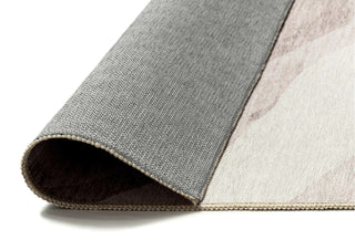 Bainbridge Cream Leaf Shadow Indoor Outdoor Washable Rug