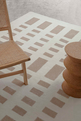 Bedford Brown Printed Washable Rug