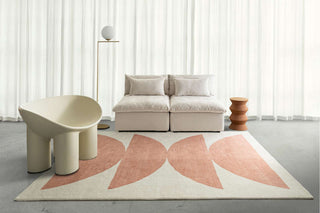Bleecker Terracotta Printed Washable Rug