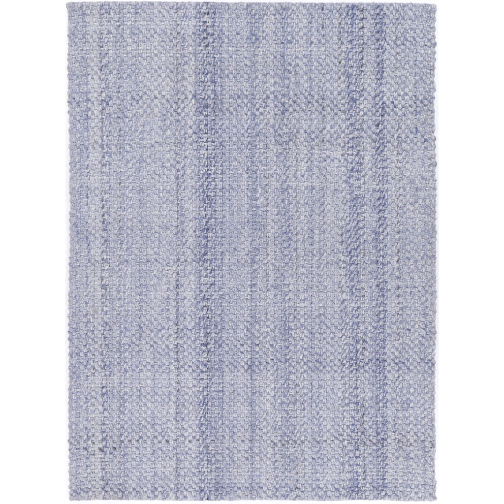 Zayna Blue Wool Rug | Simple Style Co