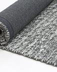 Brand Ventures RUGS Abbie Charcoal Braided Wool Rug