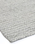 Brand Ventures RUGS Abbie Grey Braided Wool Rug