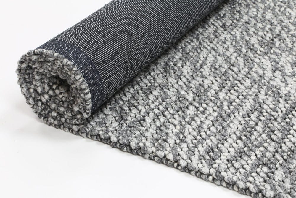 Brand Ventures RUGS Amelia Charcoal Wool Rug