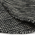 Brand Ventures RUGS Nordi Black Reversible Wool Round Rug