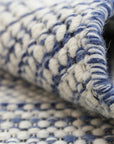 Brand Ventures RUGS Nordi Blue Reversible Wool Rug