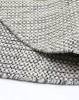 Brand Ventures Rugs Nordi Grey Reversible Wool Round Rug