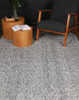Brand Ventures RUGS Zayna Chignon Charcoal Wool Blend Rug