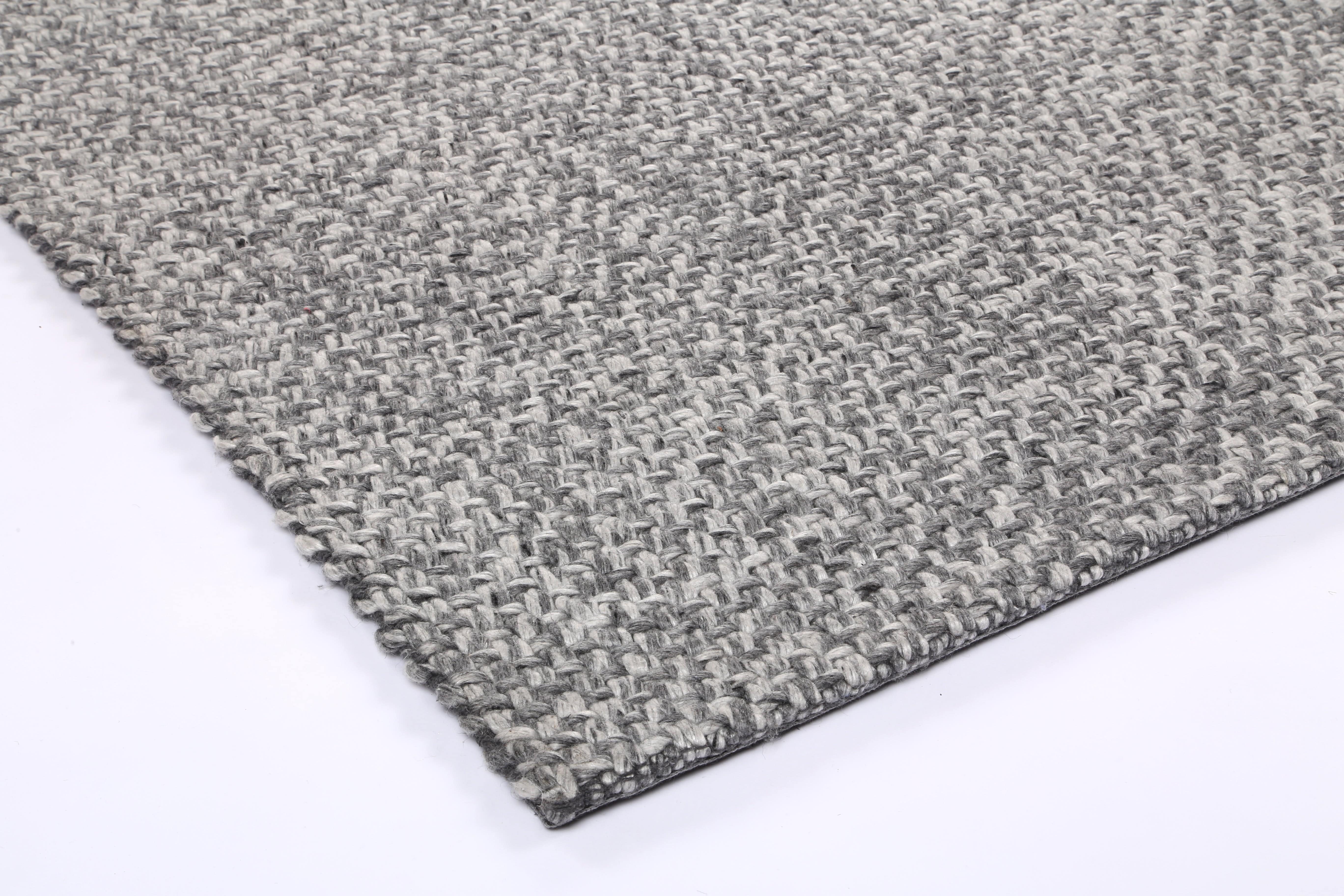 Brand Ventures RUGS Zayna Chignon Charcoal Wool Blend Rug