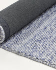 Brand Ventures RUGS Zayna Loopy Blue Wool Blend Rug