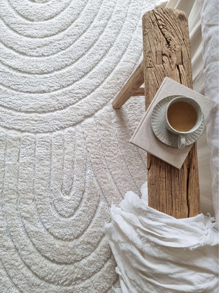 Calvi Ivory Rainbow Rug