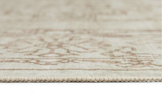 Castile Traditional Floral Taupe Washable Rug