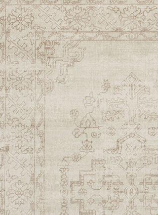 Castile Traditional Floral Taupe Washable Rug