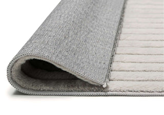 Cortina Striped Washable Faux Fur Rug