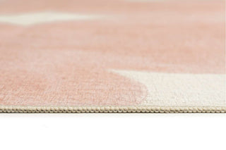 Gables Peach Washable Indoor Outdoor Rug