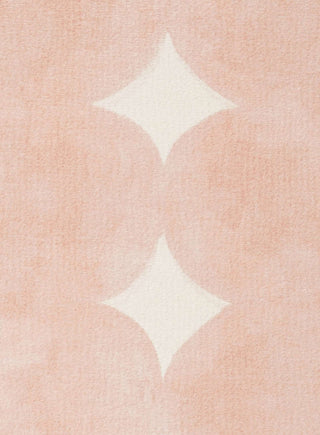 Gables Peach Washable Indoor Outdoor Rug