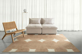 Grove Beige Ivory Indoor Outdoor Washable Rug