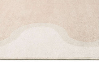 Hanauma Beige and Cream Washable Rug