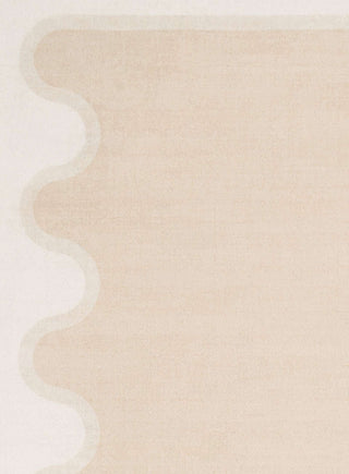 Hanauma Beige and Cream Washable Rug