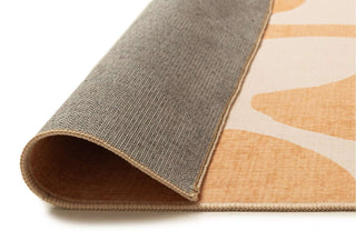 Holloway Beige Printed  Washable Rug