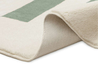 Kensington Green Printed Washable Rug